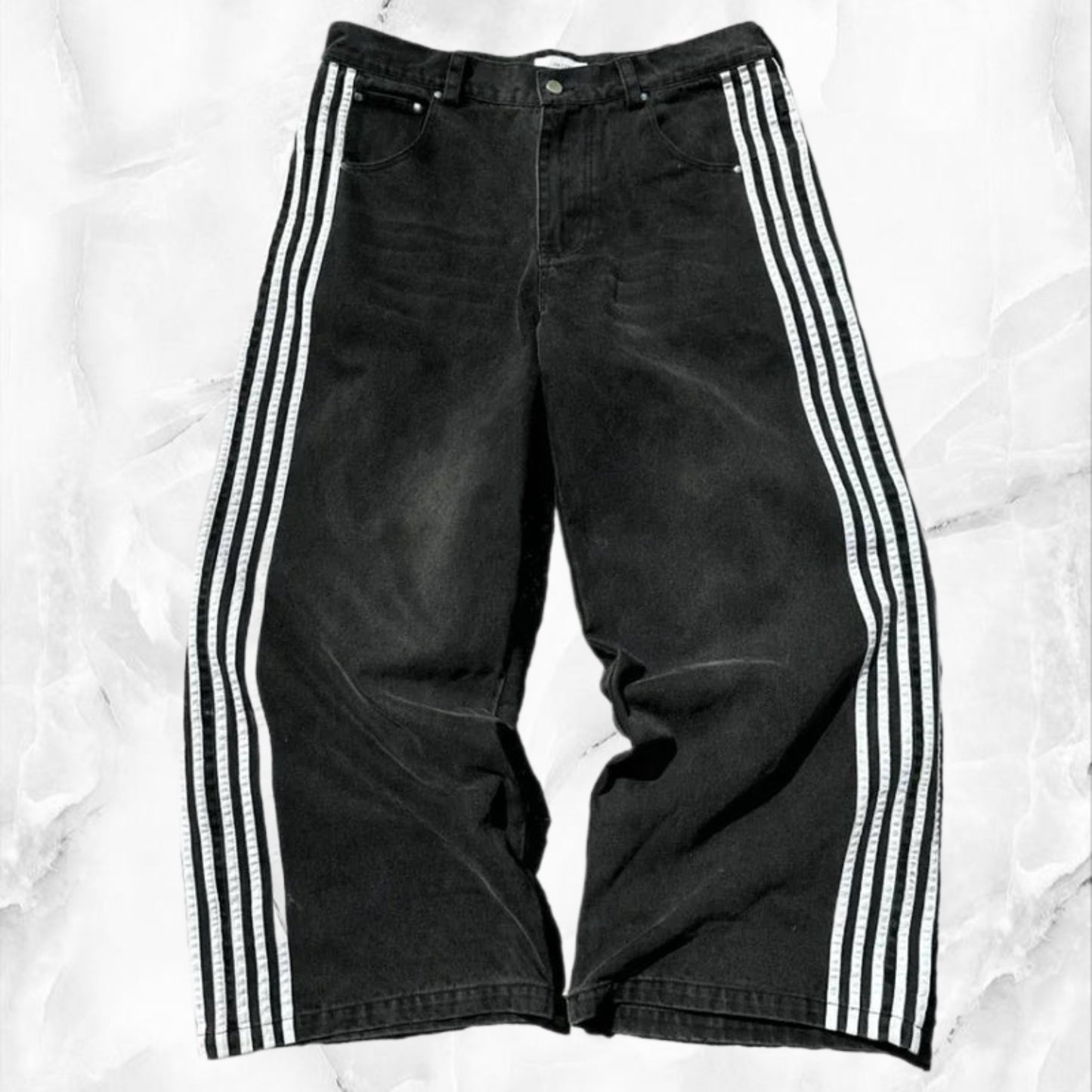 VINTAGE STRIPED JEANS