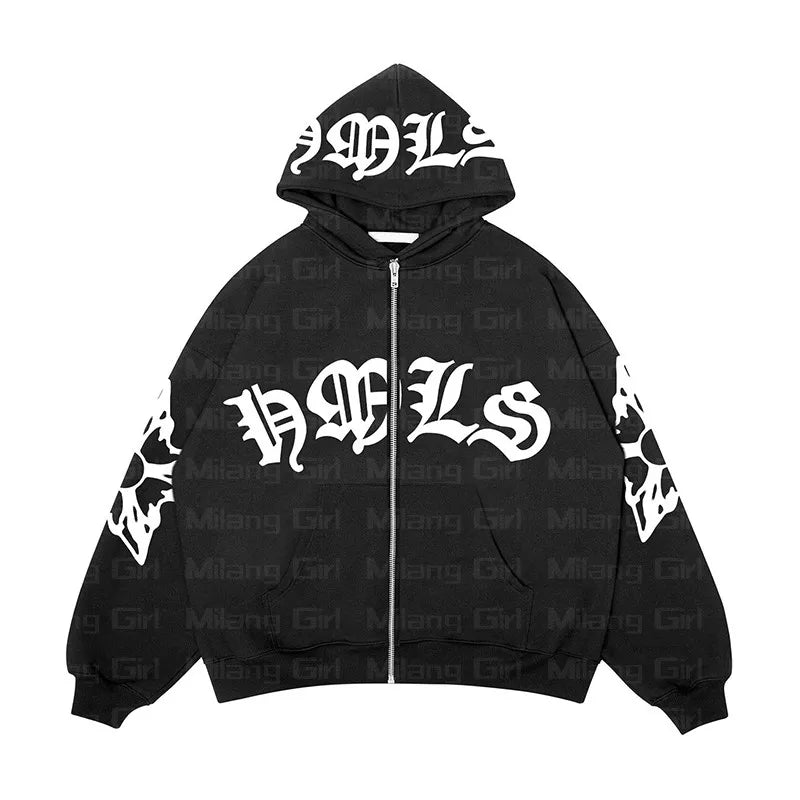 HARAJUK RETRO HOODIE