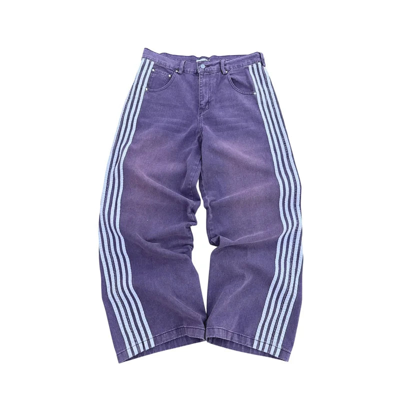 VINTAGE STRIPED JEANS