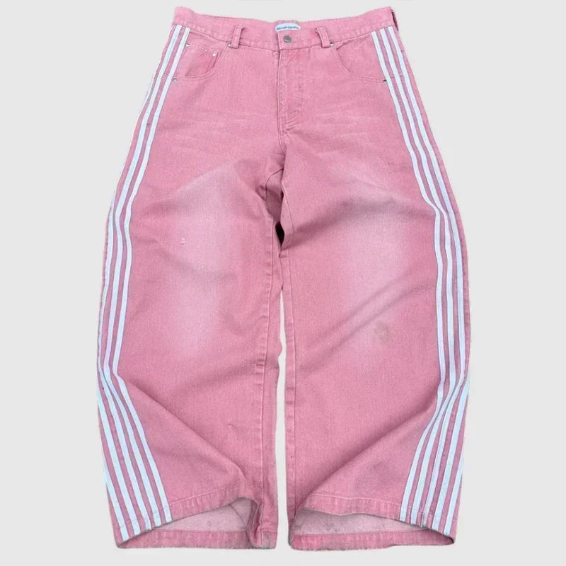 VINTAGE STRIPED JEANS
