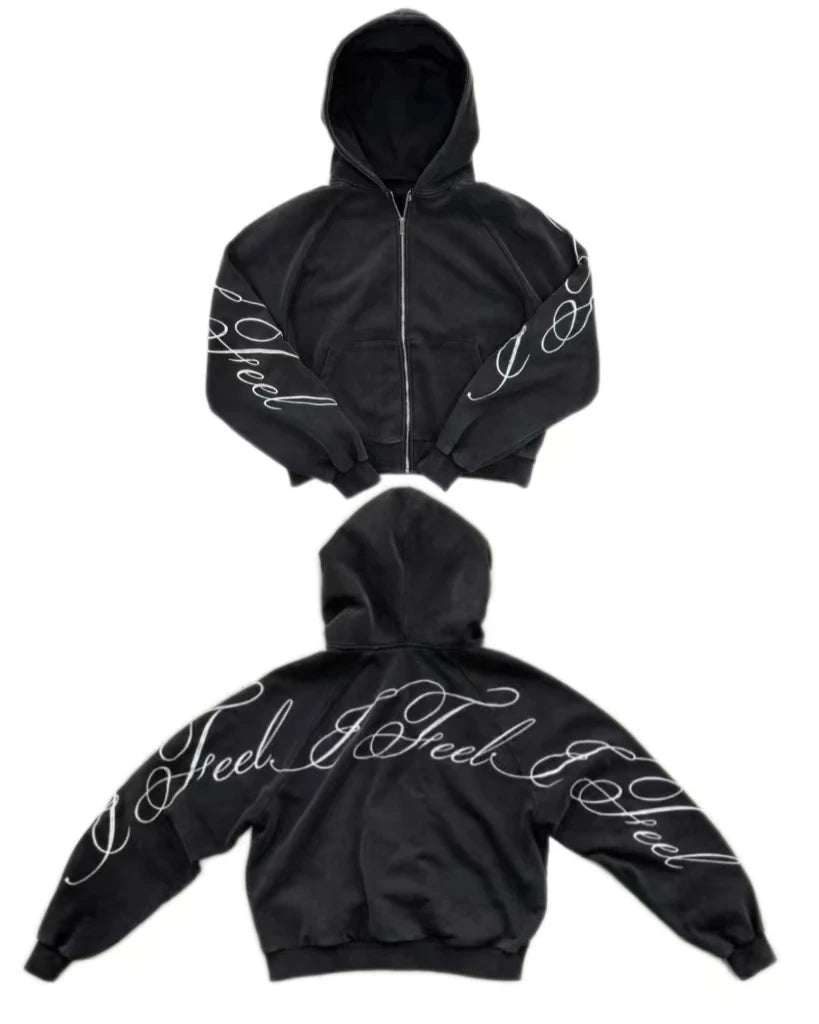 SCRIPTED HOODIE