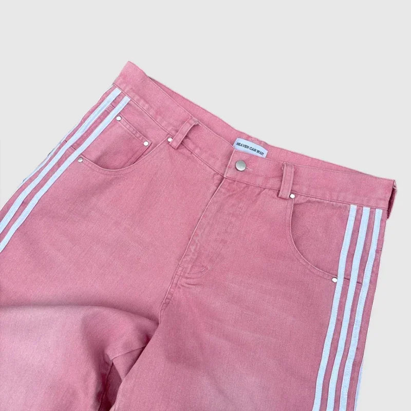 VINTAGE STRIPED JEANS