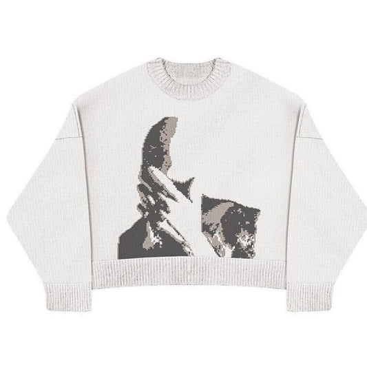 STENCIL SWEATER
