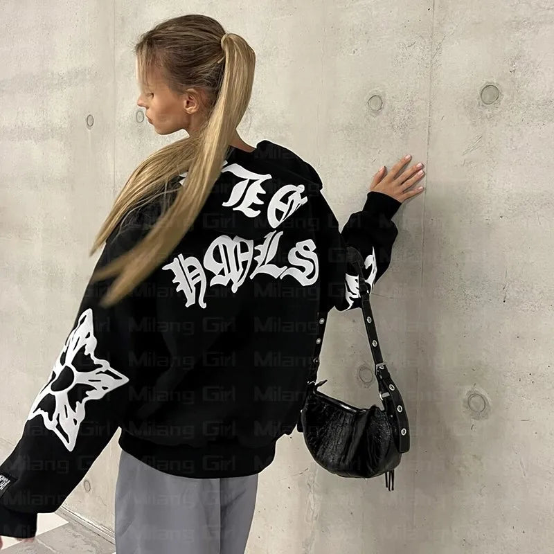 HARAJUK RETRO HOODIE