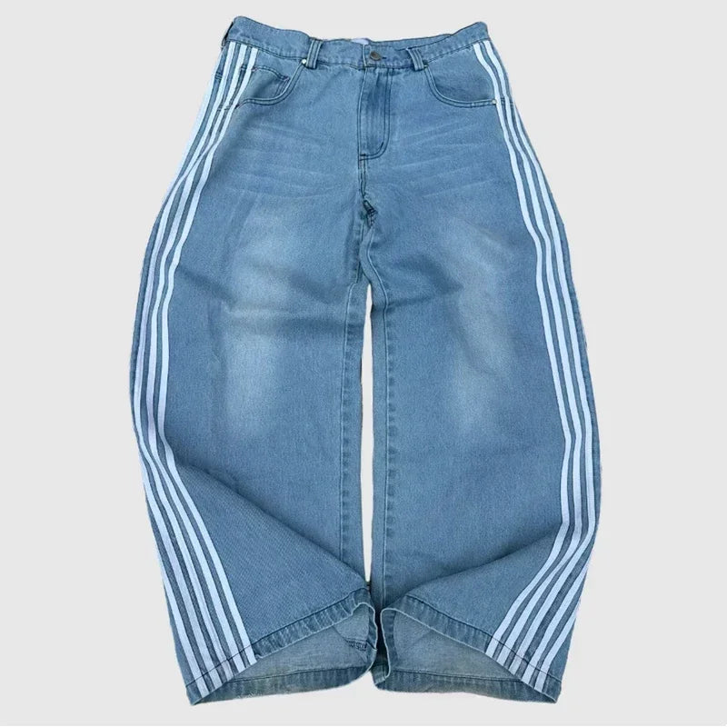 VINTAGE STRIPED JEANS