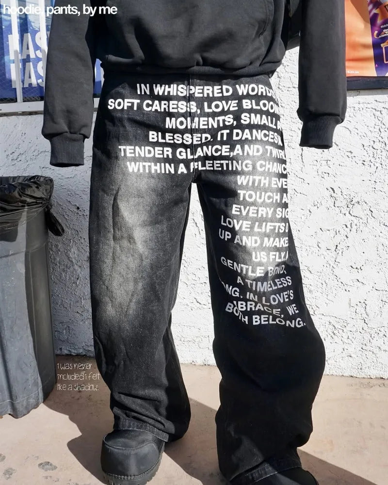 LETTER JEANS
