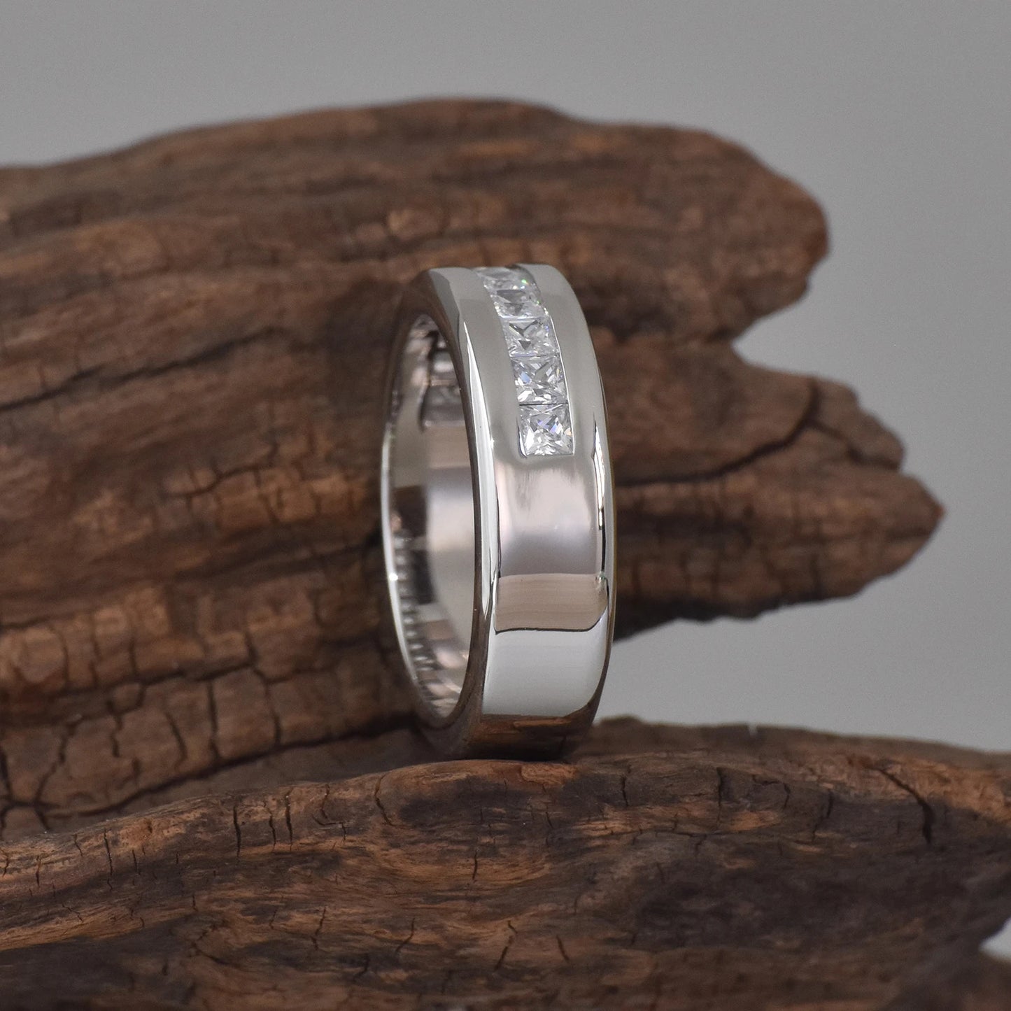 ICED BAND RING