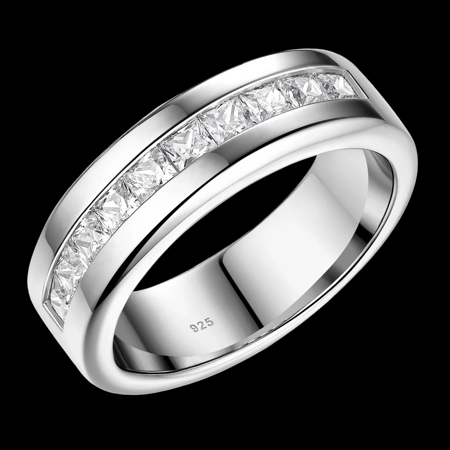 ICED BAND RING