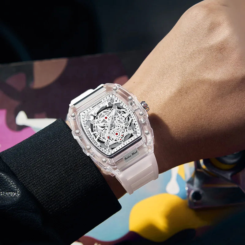 QUARTZ SKELETON WATCH