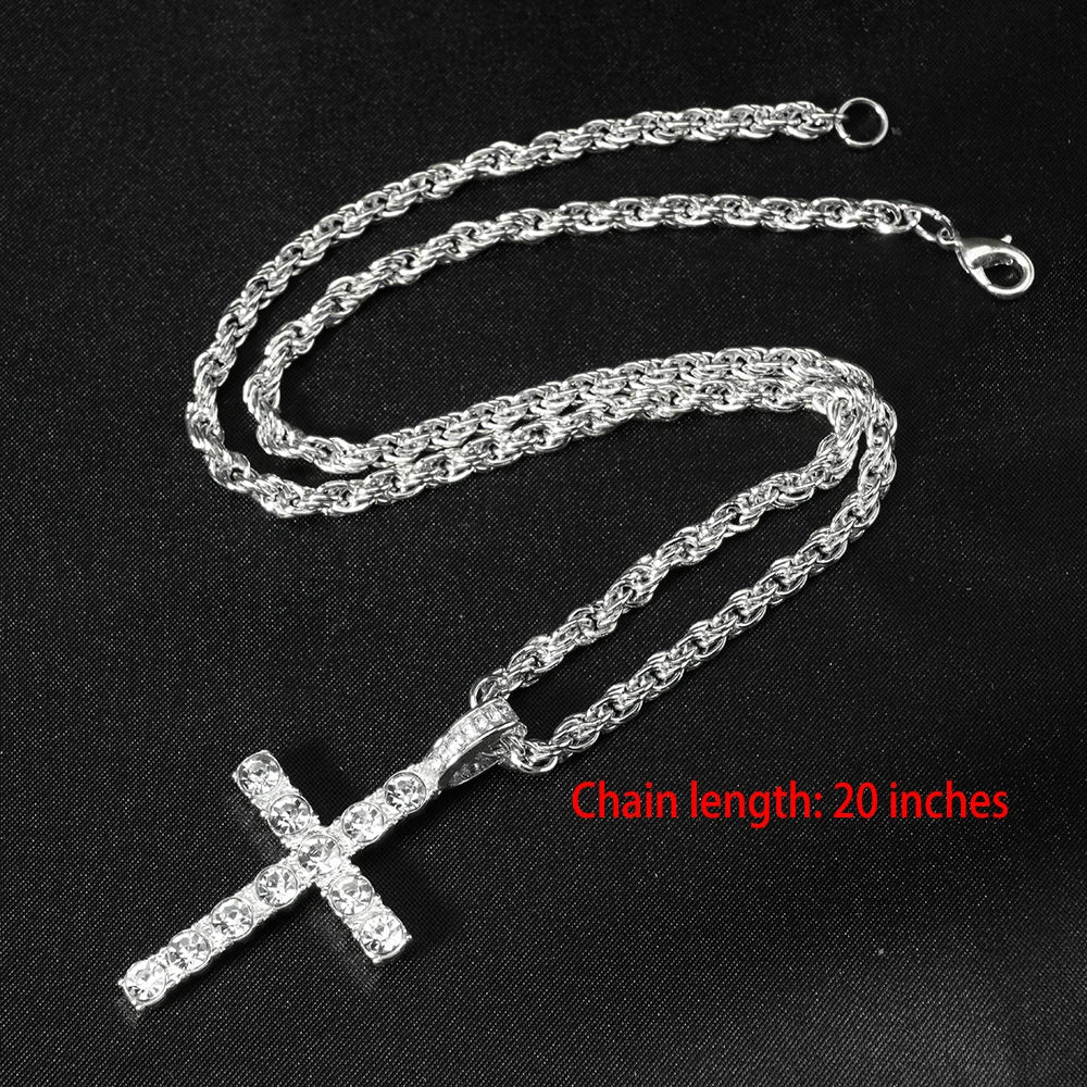 STACKED CROSS CHAIN