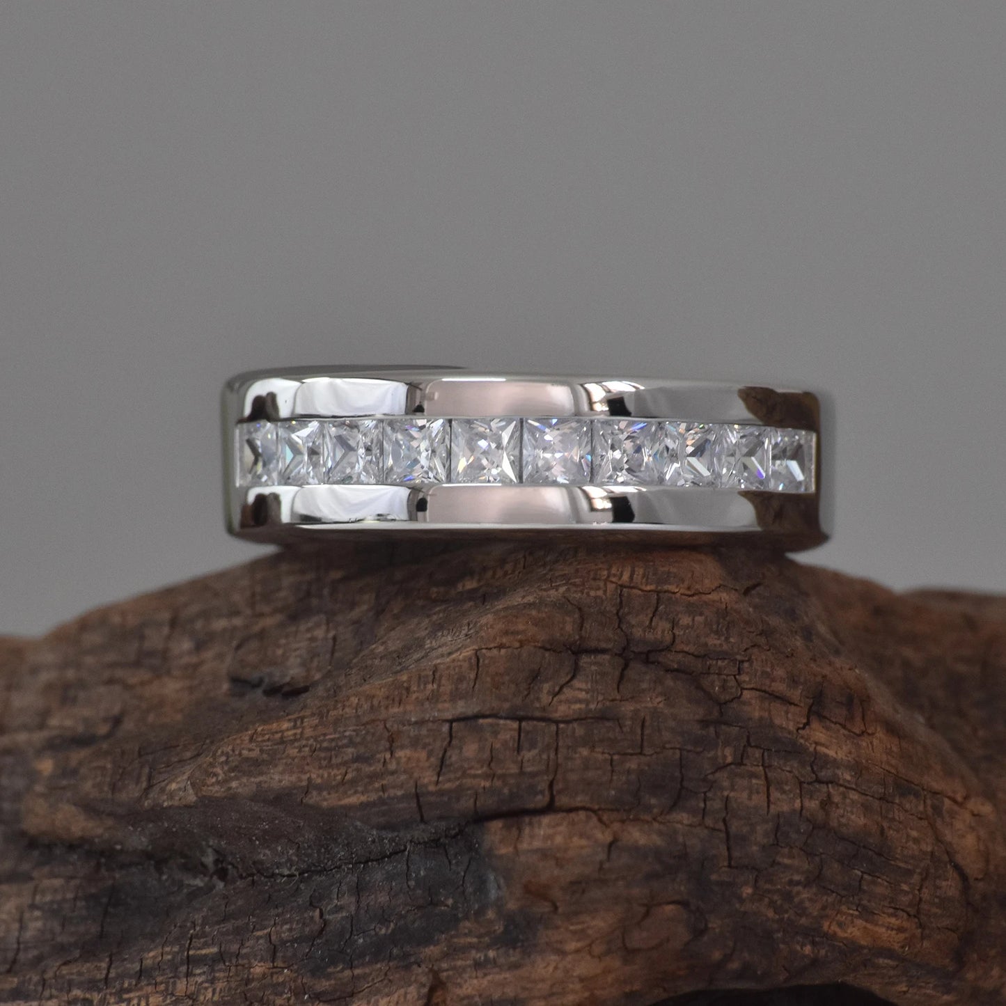ICED BAND RING