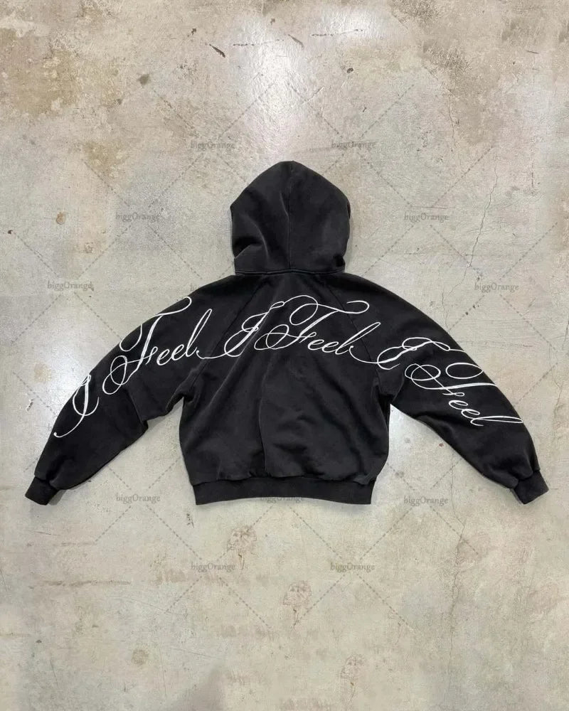 SCRIPTED HOODIE