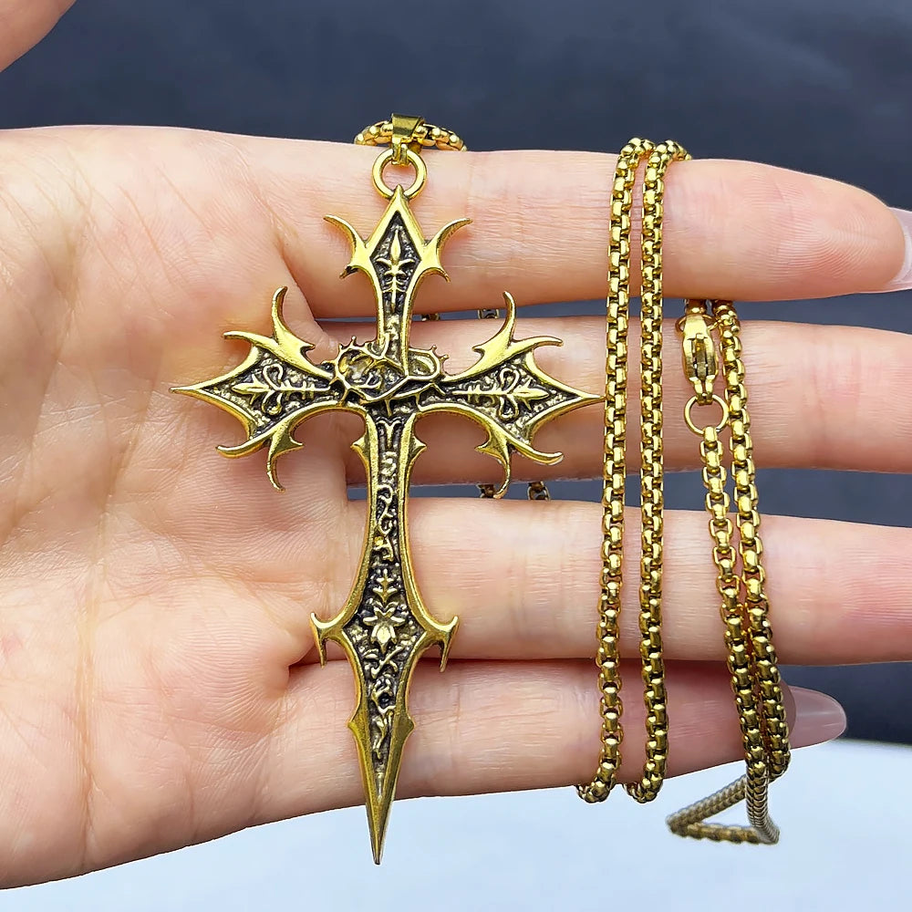 GOTHIC CROSS PENDANT