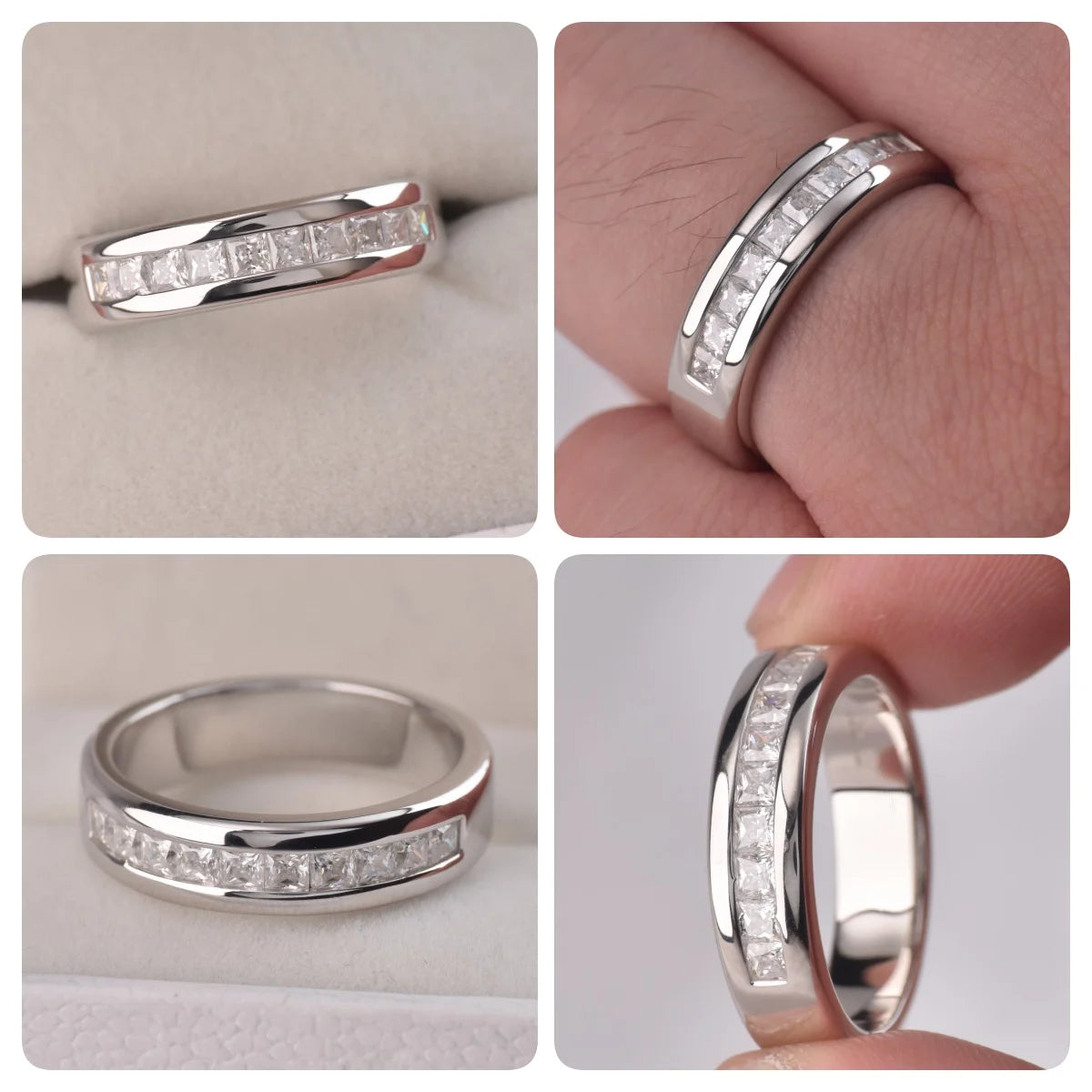 ICED BAND RING